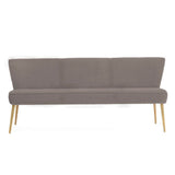Sitzbank | Sitzbank | "Eve" - Royal Steel - 83cm x 65cm x 173cm von LIVING online kaufen bei LIVINGforme.