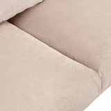 Sofa | Cord-Sofa | Udo (3-Sitzer) in Beige -  von LIVING online kaufen bei LIVINGforme.