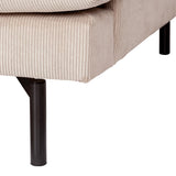 Sofa | Cord-Sofa | Udo (3-Sitzer) in Beige -  von LIVING online kaufen bei LIVINGforme.