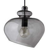 Pendelleuchte | Pendelleuchte | "Grace" M - Smoke Glass (NN) -  von Frandsen online kaufen bei LIVINGforme.