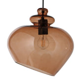 Pendelleuchte | Pendelleuchte | "Grace" M - Bronze Glass (NN) -  von Frandsen online kaufen bei LIVINGforme.