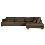 Ecksofa | Ecksofa | Rosa - Drom Brown von LIVING online kaufen bei LIVINGforme.