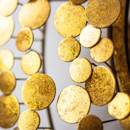 Spiegel | Wandspiegel | "Penny" – Gold -  von LIVING online kaufen bei LIVINGforme.
