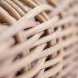 Lounge | Outdoor Ecklounge für 6 Personen – Beach Club Rattan Lounge Set inkl. Tisch & Hocker (natur/hellgrau) - von LIVING online kaufen bei LIVINGforme.