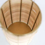 Windlichter und Kerzenschein | Teelichthalter | Eliza aus Rattan in Gold -  von LIVING online kaufen bei LIVINGforme.
