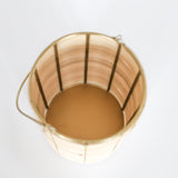 Windlichter und Kerzenschein | Teelichthalter | Eliza aus Rattan in Gold -  von LIVING online kaufen bei LIVINGforme.