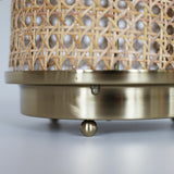 Windlichter und Kerzenschein | Windlicht Laterne | Vienna mit Wiener Geflecht, Gold -  von LIVING online kaufen bei LIVINGforme.