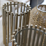 Windlichter und Kerzenschein | Windlicht | Zara aus Glas, Gold -  von LIVING online kaufen bei LIVINGforme.