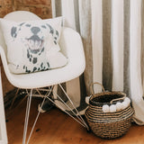 Aufbewahrung | Flechtkorb Thai, Rattan mit Pompons -  von LIVING online kaufen bei LIVINGforme.