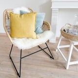 Kissenbezug | Kissenhülle | Linen in gelb -  von LIVING online kaufen bei LIVINGforme.