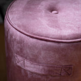 Hocker | Hocker | Daisy in rosa -  von LIVING online kaufen bei LIVINGforme.