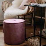 Hocker | Hocker | Daisy in rosa -  von LIVING online kaufen bei LIVINGforme.
