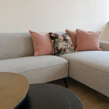 Ecksofa | Ecksofa | Lars 11 in Hellgrau mit Metall-Füßen -  von LIVING online kaufen bei LIVINGforme.