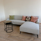 Ecksofa | Ecksofa | Lars 11 in Hellgrau mit Metall-Füßen -  von LIVING online kaufen bei LIVINGforme.