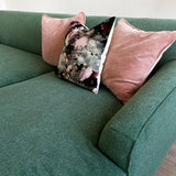 Ecksofa | Ecksofa | Lars 11 in Tannengrün mit Metall-Füßen -  von LIVING online kaufen bei LIVINGforme.