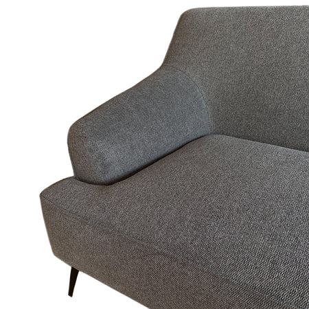 Ecksofa | Ecksofa | Lars 11 in Grau mit Metall-Füßen -  von LIVING online kaufen bei LIVINGforme.