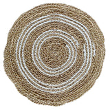  | Tischset | Husk in Weiß, Natur -  von LIVING online kaufen bei LIVINGforme.