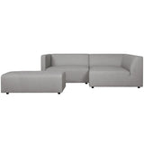 Ecksofa | Ecksofa | Mia - Malibu Velvet Gray von LIVING online kaufen bei LIVINGforme.