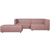 Ecksofa | Ecksofa | Mia - Malibu Velvet Powder Pink von LIVING online kaufen bei LIVINGforme.