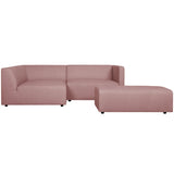 Ecksofa | Ecksofa | Mia - Malibu Velvet Powder Pink von LIVING online kaufen bei LIVINGforme.