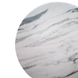 Beistelltische | Beistelltisch White Marble, Metall - gold, weißer marmor -  von LIVING online kaufen bei LIVINGforme.