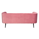 Sofa | Samt-Sofa | Susann (2-Sitzer) in Pink -  von LIVING online kaufen bei LIVINGforme.