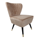 Sessel | Sessel | "Marie" – dark grey - light pink von LIVING online kaufen bei LIVINGforme.