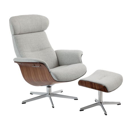Sessel | Relaxsessel | "Chill" in Shefford Lightgray - Ohne von LIVING online kaufen bei LIVINGforme.