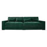 Einzelsofa | Big Sofa | Richard - Lario Velvet Green von LIVING online kaufen bei LIVINGforme.