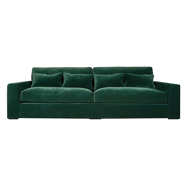 Einzelsofa | Big Sofa | Richard - Lario Velvet Green von LIVING online kaufen bei LIVINGforme.