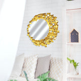 Spiegel | Wandspiegel | "Butterfly" – Gold -  von LIVING online kaufen bei LIVINGforme.