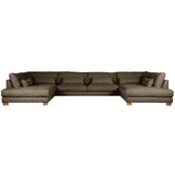 Wohnlandschaft | Wohnlandschaft | Rosa - Drom Brown von LIVING online kaufen bei LIVINGforme.