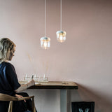 Pendelleuchte | UMAGE | "Acorn" Leuchte – White Polished Brass - von UMAGE online kaufen bei LIVINGforme.