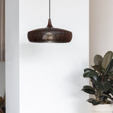 Lampenschirm | UMAGE | "Clava Dine Wood" Lampenschirm – Dark Oak -  von UMAGE online kaufen bei LIVINGforme.