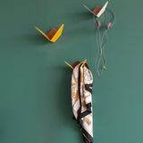 Garderoben und Kleiderhaken | UMAGE | "Butterflies" Mini Wandhaken – Saffron Yellow -  von UMAGE online kaufen bei LIVINGforme.