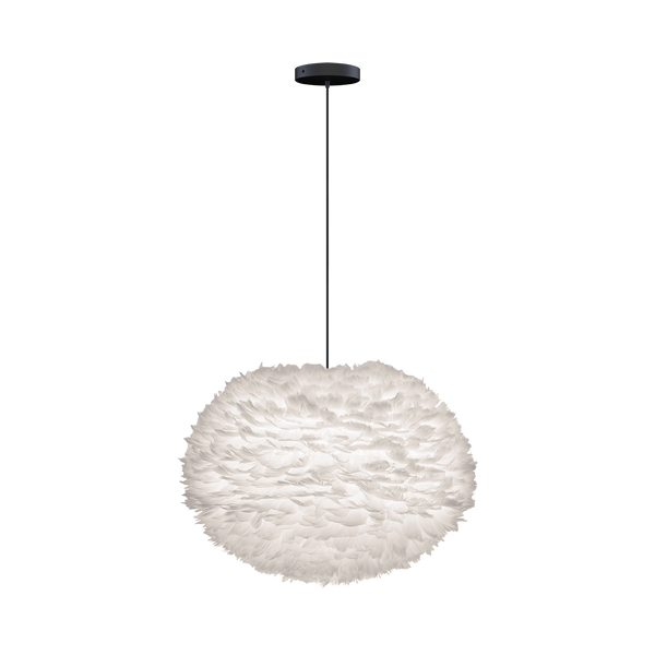 Pendelleuchte | UMAGE | "Eos" Large Pendelleuchte mit Kabelset – Black -  von UMAGE online kaufen bei LIVINGforme.