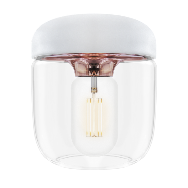 Pendelleuchte | UMAGE | "Acorn" Leuchte – White Polished Copper - von UMAGE online kaufen bei LIVINGforme.