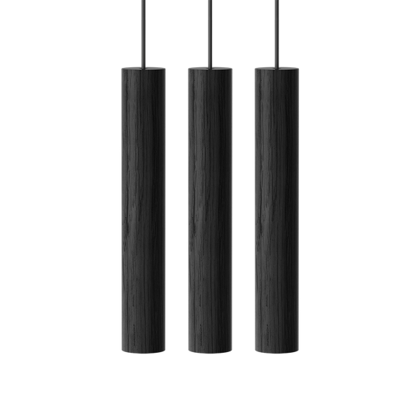 Pendelleuchte | UMAGE | "Chimes Cluster 3" LED Pendelleuchte – Black -  von UMAGE online kaufen bei LIVINGforme.
