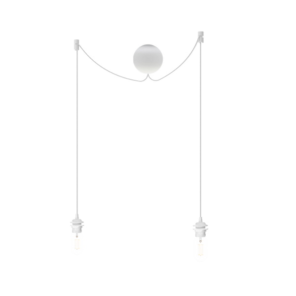 Pendelleuchte | UMAGE | "Cannonball Cluster 2" – White -  von UMAGE online kaufen bei LIVINGforme.