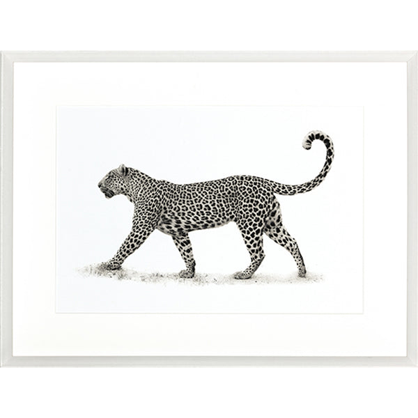 Bilder und Bilderrahmen | Bild im Rahmen | The Leopard - Gemälde (65cm x 85cm) -  von LIVING online kaufen bei LIVINGforme.