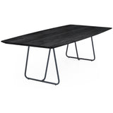 Esstisch | Esstisch | Anna Onyx aus Eiche, lackiert auf Metallbeinen - 160cm x 90cm von LIVING online kaufen bei LIVINGforme.
