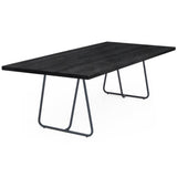 Esstisch | Esstisch | Anna Onyx aus Eiche, lackiert auf Metallbeinen - 160cm x 90cm von LIVING online kaufen bei LIVINGforme.