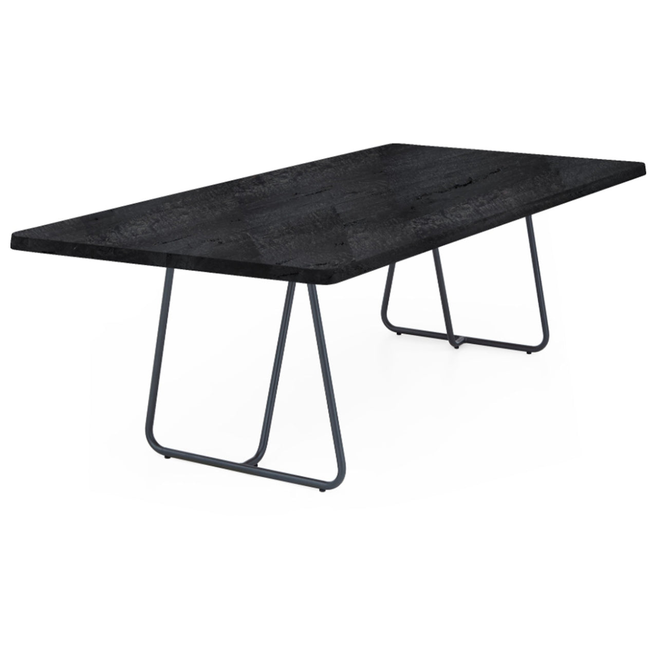 Esstisch | Esstisch | Anna Onyx aus Eiche, lackiert auf Metallbeinen -  von LIVING online kaufen bei LIVINGforme.