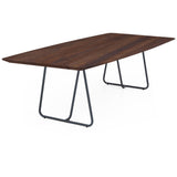 Esstisch | Esstisch | Anna Smoke aus Eiche, lackiert auf Metallbeinen - 160cm x 90cm von LIVING online kaufen bei LIVINGforme.