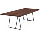 Esstisch | Esstisch | Anna Smoke aus Eiche, lackiert auf Metallbeinen - 160cm x 90cm von LIVING online kaufen bei LIVINGforme.