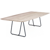 Esstisch | Esstisch | Anna White Wash aus Eiche, lackiert auf Metallbeinen - 160cm x 90cm von LIVING online kaufen bei LIVINGforme.