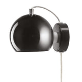 Wandleuchte | Wandleuchte | "Ball" - Black Glossy von Frandsen online kaufen bei LIVINGforme.