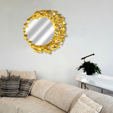 Spiegel | Wandspiegel | "Butterfly" – Gold -  von LIVING online kaufen bei LIVINGforme.