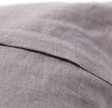 Kissenbezug | Kissenhülle Linen Dunkelgrau - von LIVING online kaufen bei LIVINGforme.