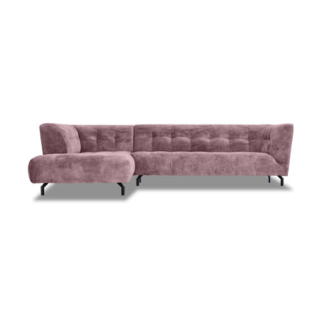 Ecksofa | Ecksofa | "Easy" in Paris Blush - Rosa - Links von LIVING online kaufen bei LIVINGforme.